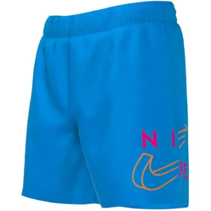 Chlapčenské plavky NIKE SWIM 4 inch VOLLEY SHORT PHOTO BLUE-PHOTO BLUE