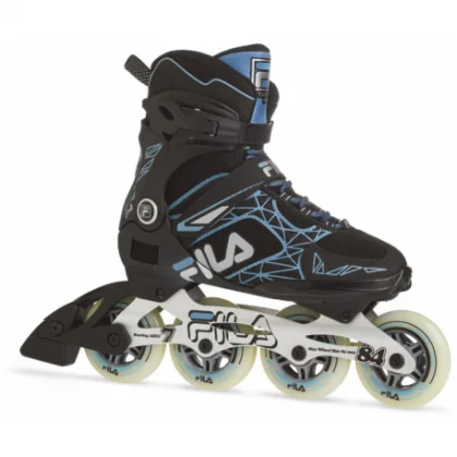 Dámske kolieskové korčule FILA SKATES LEGACY PRO 84 LADY BLK LGTBLUE