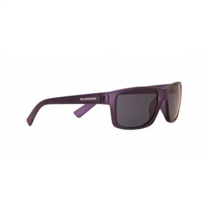 Slnečné okuliare BLIZZARD Sun glasses PCC602002-transparent dark purple mat-65-17-135