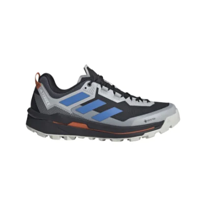 Pánska nízka turistická obuv ADIDAS Terrex Skychaser Tech GTX M shadow navy ray blue semi impact orange
