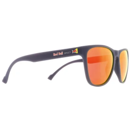 Slnečné okuliare RED BULL SPECT SPARK-003P, matt black, smoke with ice blue mirror CAT3, POL, 54-17-145
