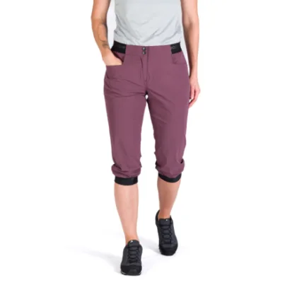 Dámske turistické 3 4 nohavice NORTHFINDER CAROLE-481-plum