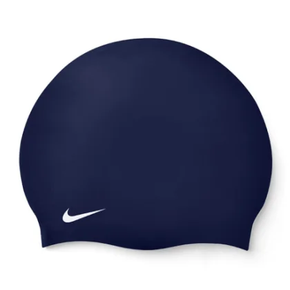 Plavecká čiapka NIKE SWIM SOLID SILICONE CAP MIDNIGHT-MIDNIGHT