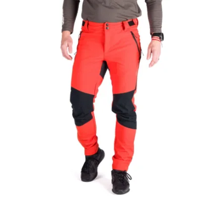 Pánske turistické zateplené nohavice NORTHFINDER ANATOL-170orangeblack