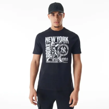 Tričko s krátkym rukávom NEW ERA MLB Distressed graphic NEYYAN