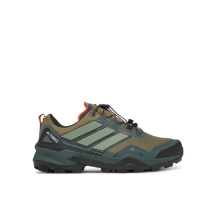 Pánska nízka turistická obuv ADIDAS Terrex Skychaser GTX M olive strata silver green core black