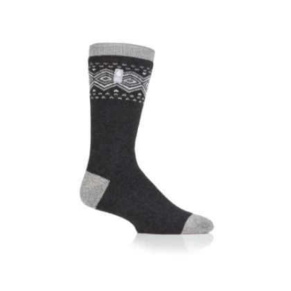 Pánske ponožky HEAT HOLDERS 1 PACK-MEN LITE VANCOUVER-CHARCOAL