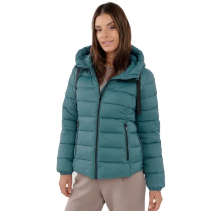 Dámska bunda VOLCANO J-NORDIC-603-TURQUOISE