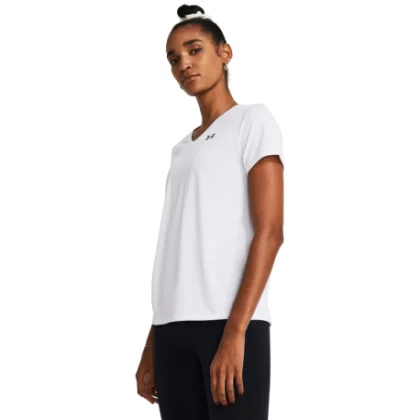 Dámske tréningové tričko s krátkym rukávom UNDER ARMOUR Tech SSV- Solid