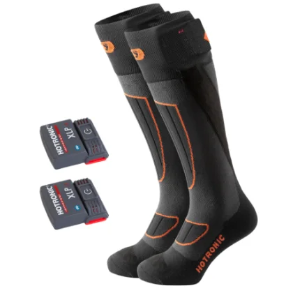 Vyhrievané podkolienky (ponožky) set s batériou HOTRONIC SET 1 pair Heat socks XLP 1P + 1 pair Bluetooth Surround Comfort