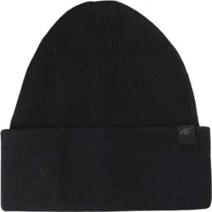 Zimná čiapka 4F CAP WAW25ACAPU556-20S DEEP BLACK