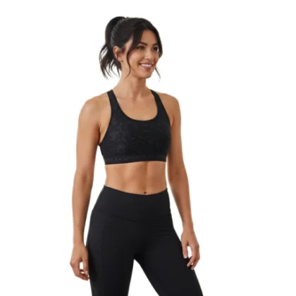 Dámska tréningová športová podprsenka UNDER ARMOUR Crossback Mid Print
