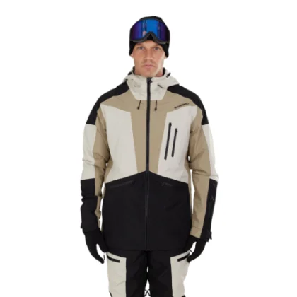 Pánska lyžiarska bunda FUNDANGO Rigel ECO 3L Jacket-610- sand