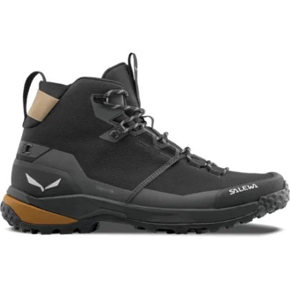 Pánska členková turistická obuv SALEWA Puez 2 Mid PTX M black brown