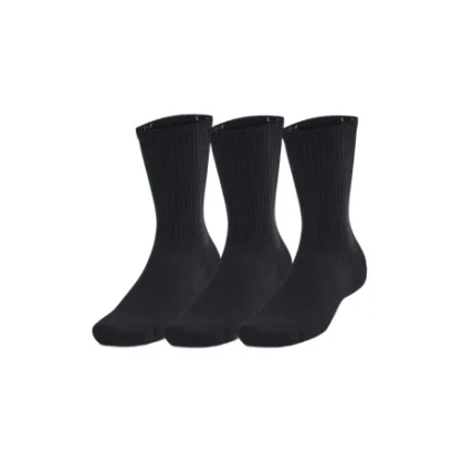 Ponožky UNDER ARMOUR Unisex UA TC 3pk Crew-BLK