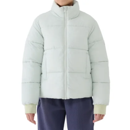 Dievčenská bunda 4F JUNIOR DOWN JACKET F613-4FJWAW25TDJAF613-47S-MINT