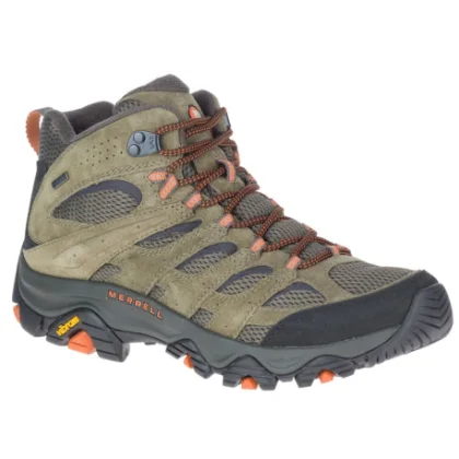 Pánska členková turistická obuv MERRELL Moab 3 Mid GTX M olive