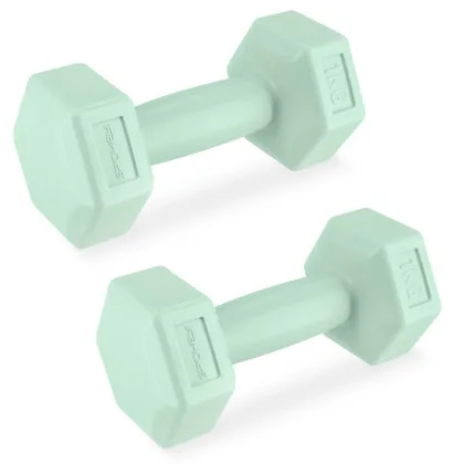 Set závažia SPOKEY MONSTER GREEN HEXA 2x 1 kg