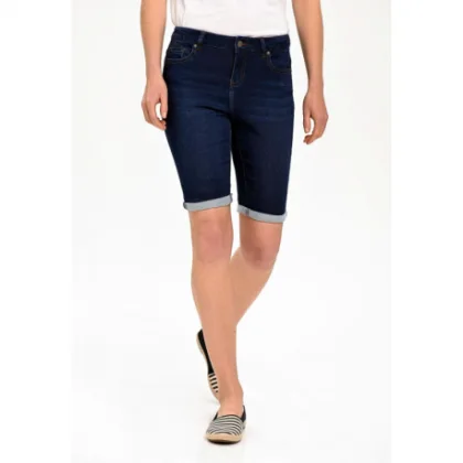 Dámske riflové kraťasy VOLCANO D-FIFY-NAVY 600