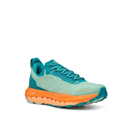 Dámska bežecká trailová obuv TECNICA Pyrox Hybrid Ws, orange aqua green