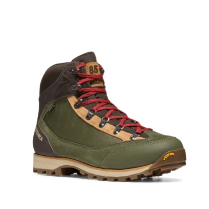 Pánska členková turistická celokožená obuv TECNICA Makalu 85 GTX Ms, dark green red