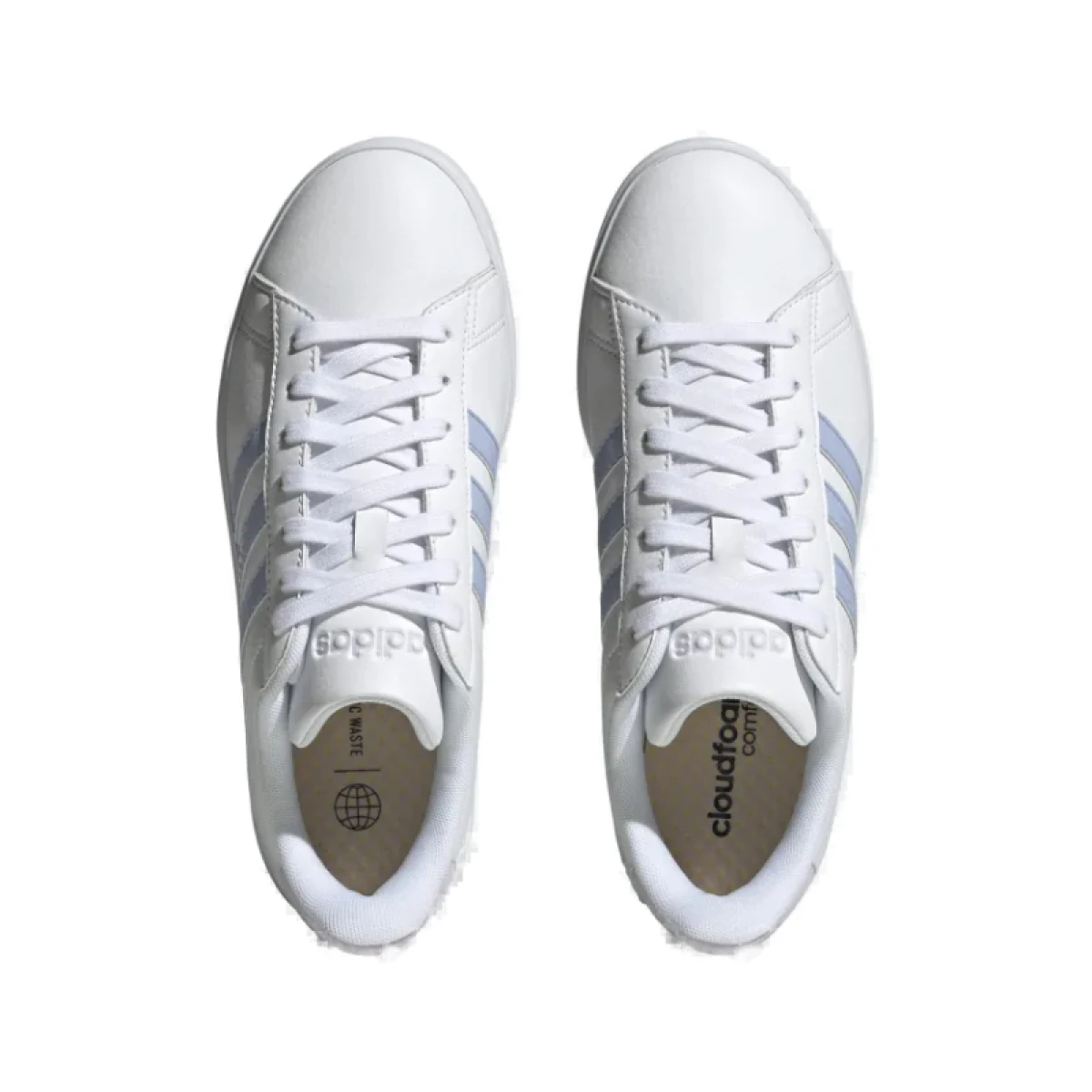 Dámska rekreačná obuv ADIDAS Grand Court cloud white blue dawn silver dawn · záber 4