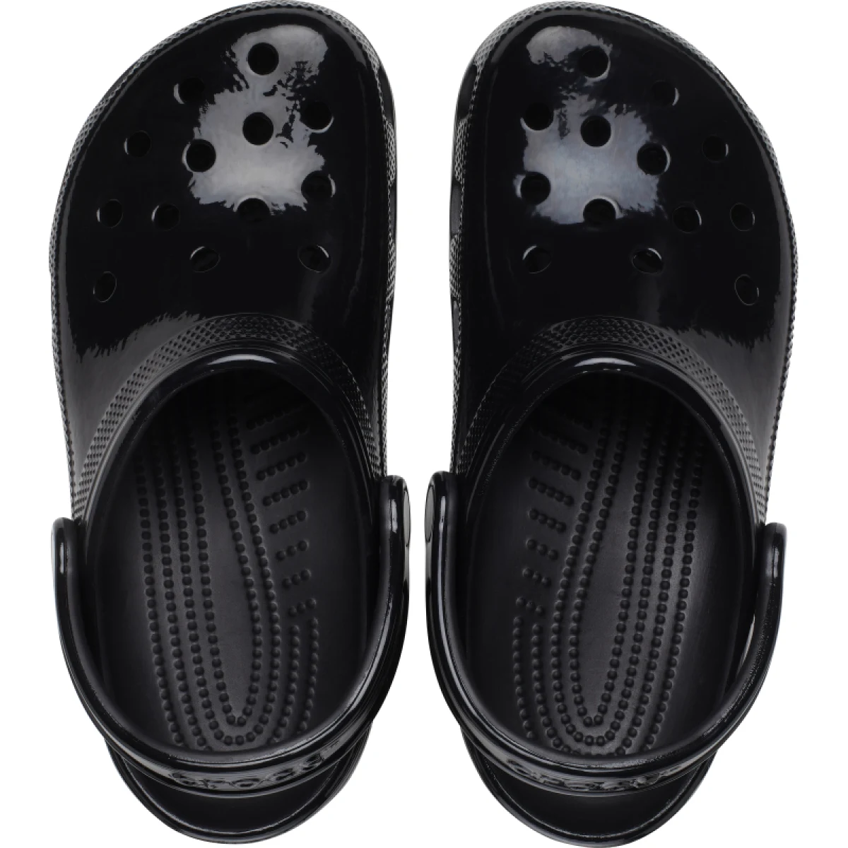 Kroksy (rekreačná obuv) CROCS Classic High Shine Clog black · záber 4