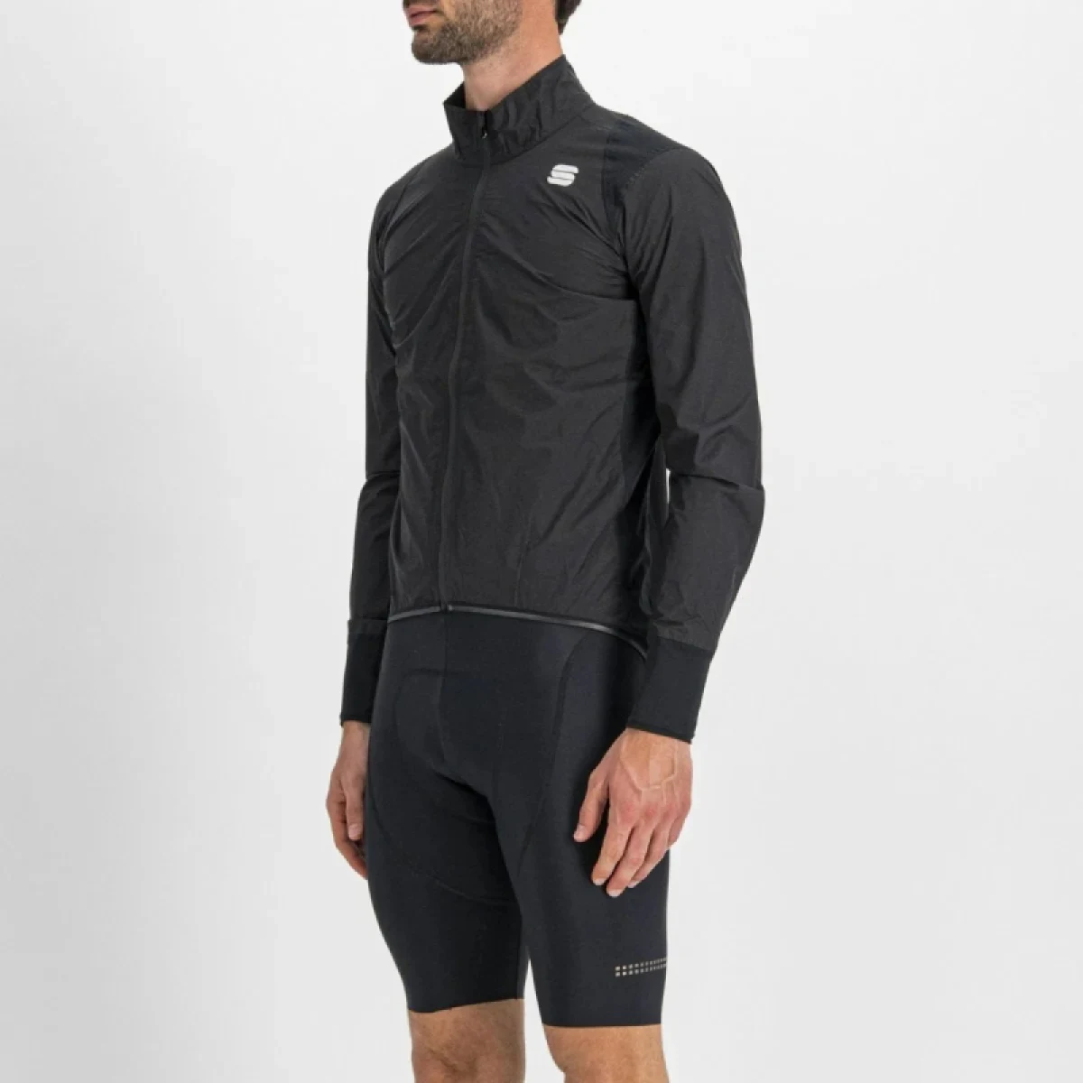 Pánska cyklistická bunda SPORTFUL Hot pack no rain jacket, black · záber 4
