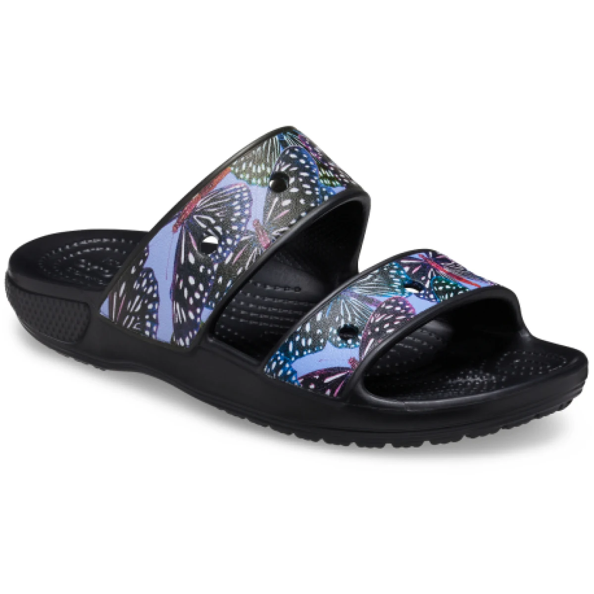 Sandále CROCS Classic Crocs Butterfly Sandal black multi · záber 1