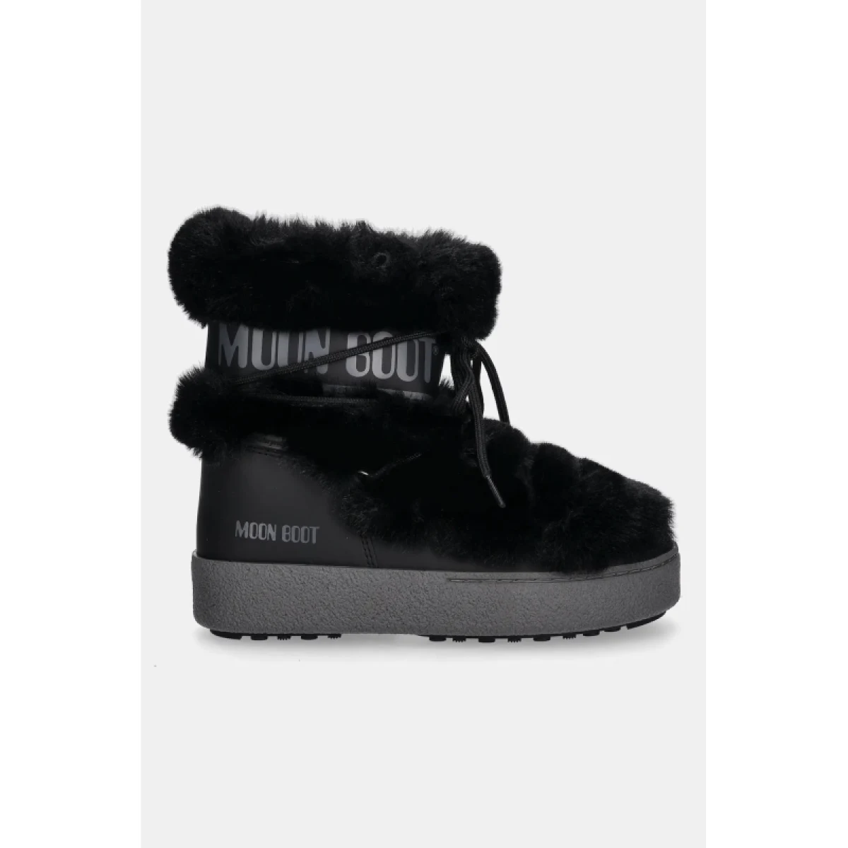 Dámske členkové zimné topánky MOON BOOT MB LTRACK FAUX FUR WP, N001 BLACK · záber 2
