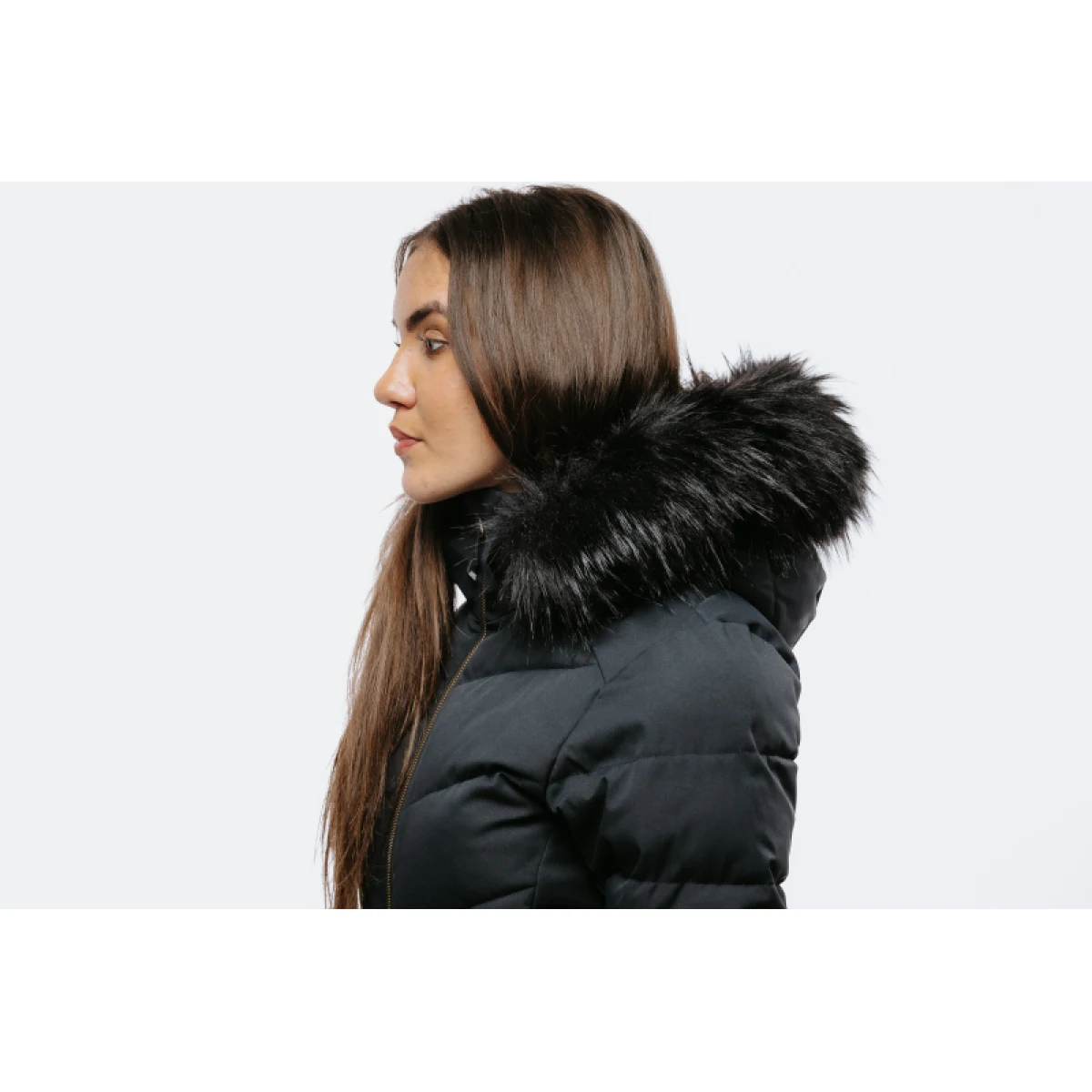 Dámska lyžiarska bunda s kapucňou BLIZZARD W2W Ski Jacket Lavarone, black · záber 5