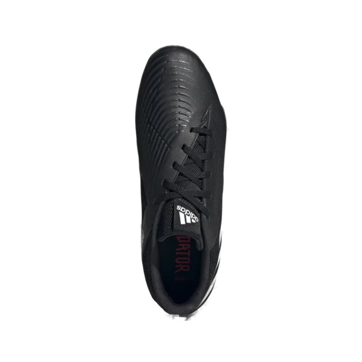 Pánske futbalové kopačky halové ADIDAS Predator Edge.4 M IC core black cloud white vivid red · záber 4