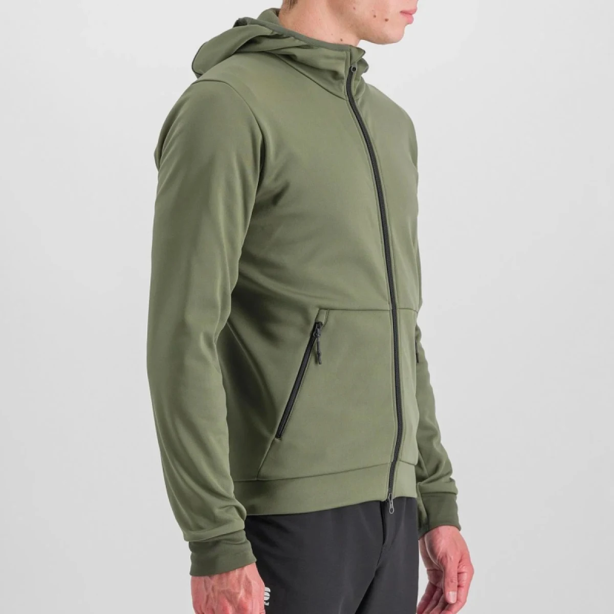 Pánska cyklistická bunda s kapucňou SPORTFUL Metro softshell, beetle · záber 4