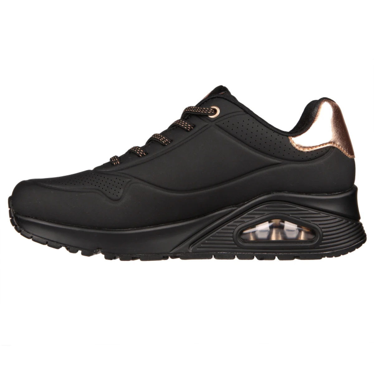Dámska rekreačná obuv SKECHERS Uno Shimmer Away W black · záber 3