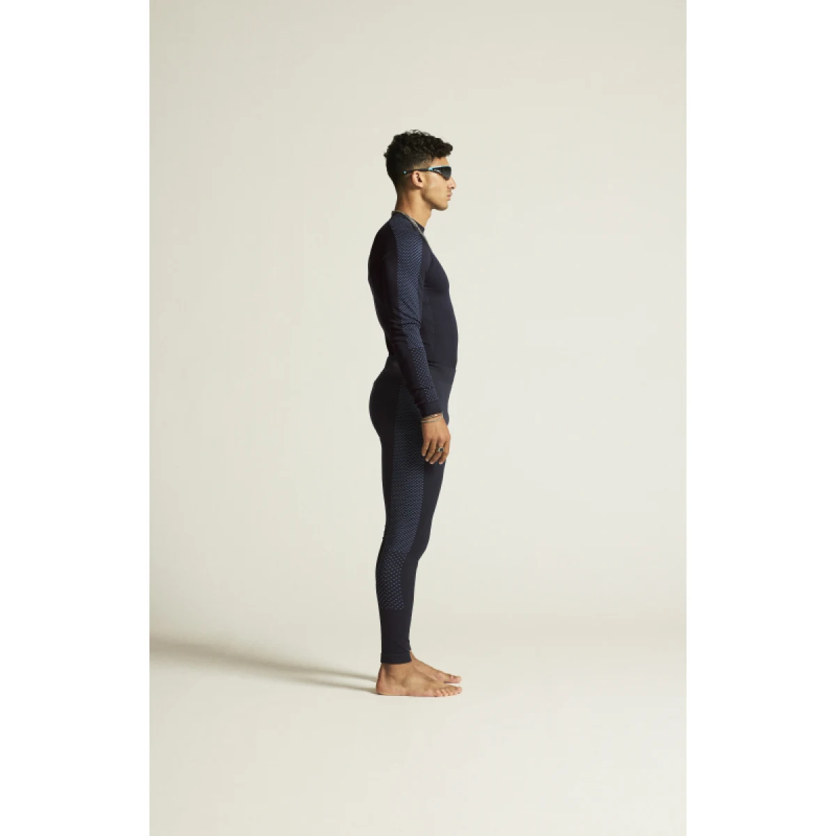 Pánske termo tričko s dlhým rukávom CRAFT ADV WARM INTENSITY LS M-396345-Blaze Royal · záber 4