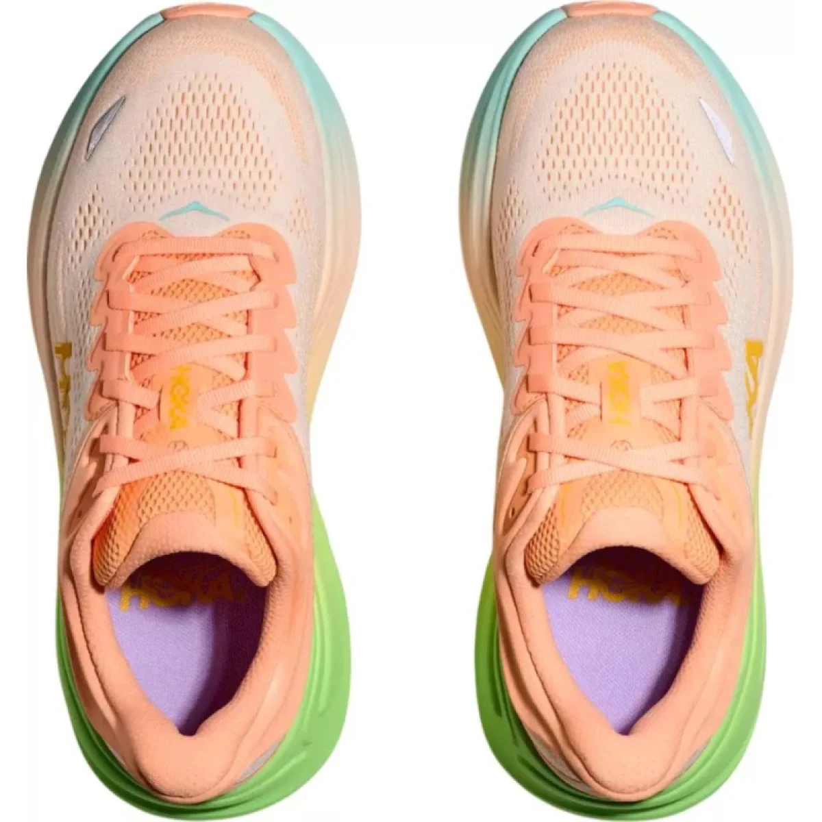 Dámska bežecká obuv HOKA Bondi 9 W frost pale tangerine · záber 3