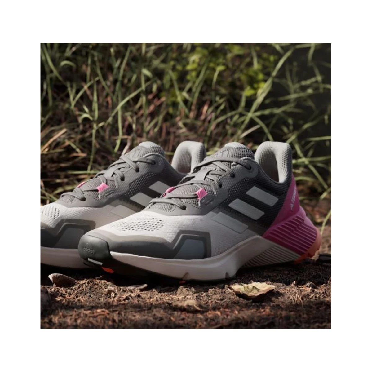 Dámska bežecká trailová obuv ADIDAS Terrex Soulstride putty mauve grey one pink fusion · záber 3