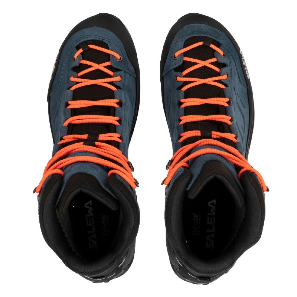 Pánska členková turistická obuv SALEWA Mountain Trainer Mid GTX M dark denim black · záber 5