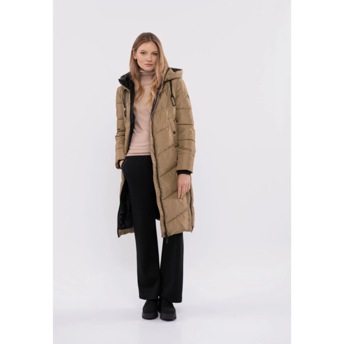 Dámska bunda VOLCANO J-MONACO-202-CAMEL · záber 5