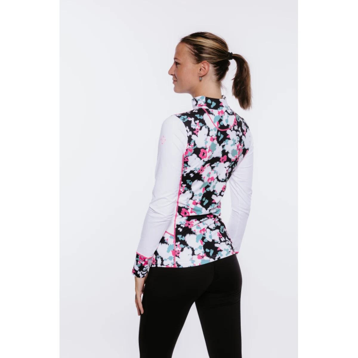 Dámske tričko AUTHORITY DRYZIP III W white print · záber 3