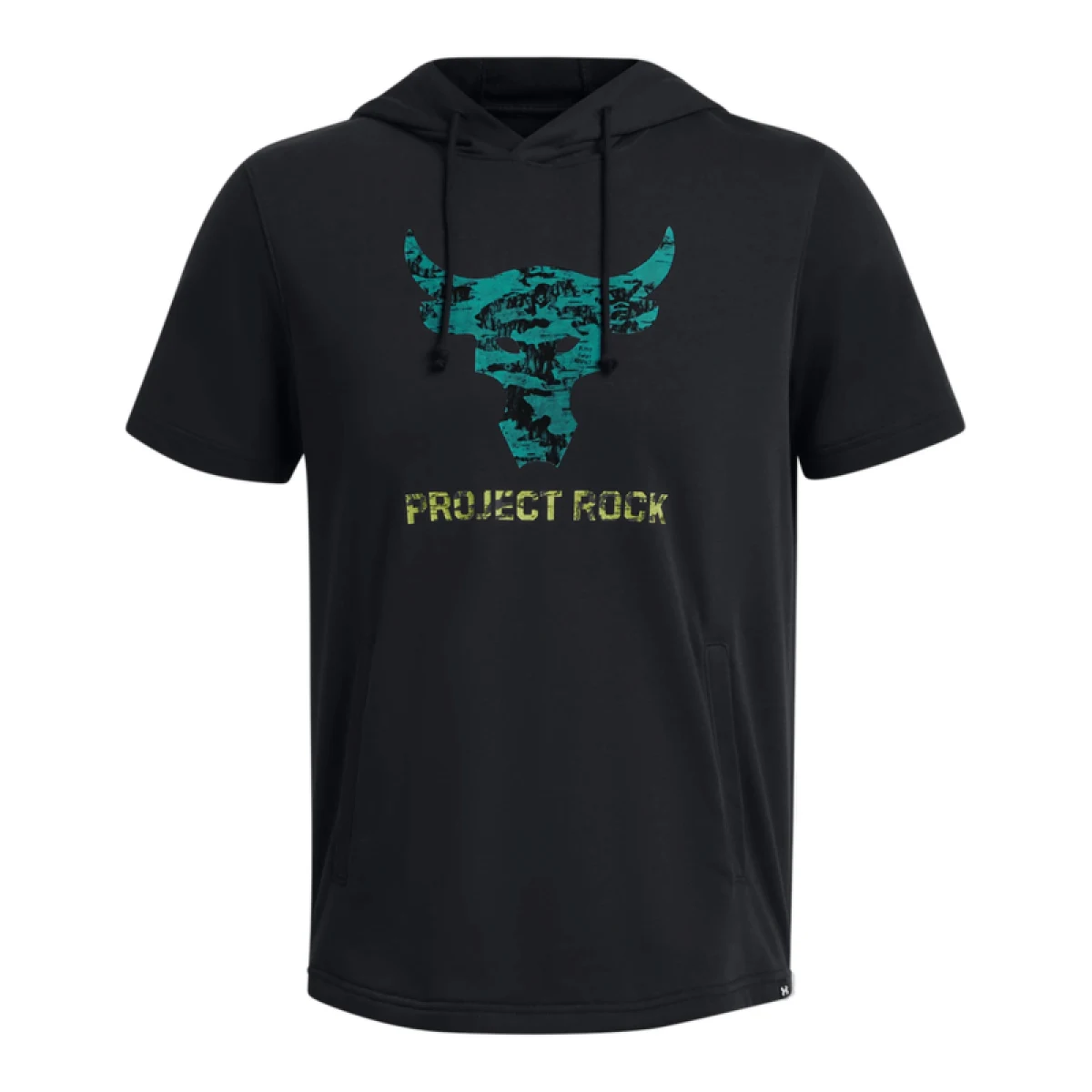 Pánske tričko s krátkym rukávom UNDER ARMOUR PROJECT ROCK PROJECT ROCK Payoff SS Terry Hdy-BLK · záber 3