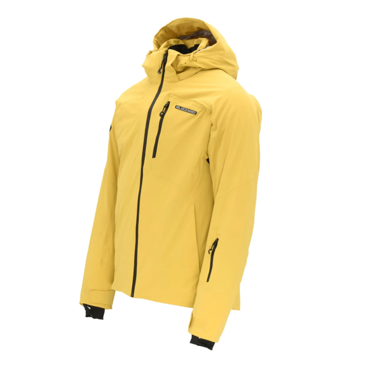 Pánska lyžiarska bunda s kapucňou BLIZZARD Ski Jacket Silvretta, mustard yellow · záber 4