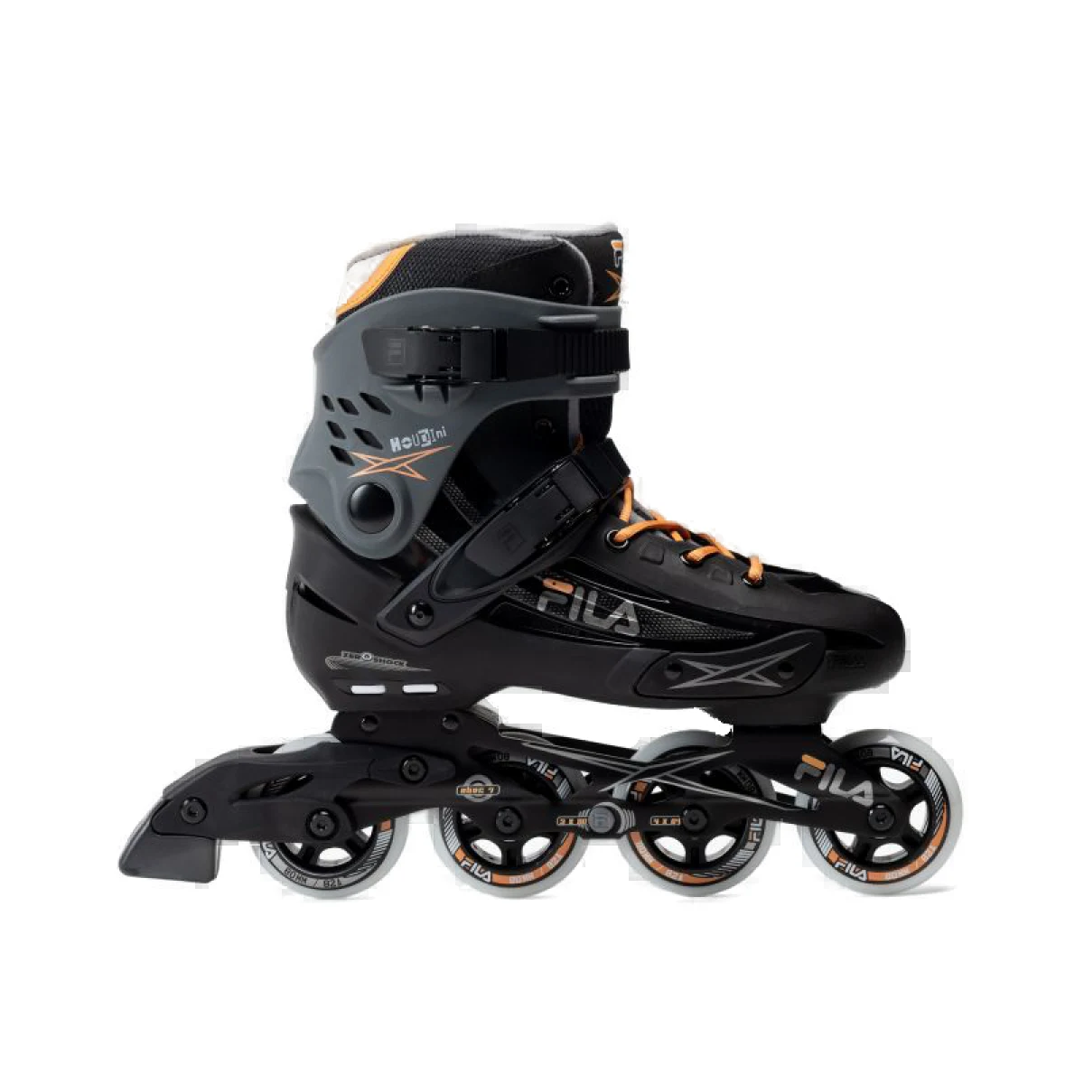 Dámske kolieskové korčule FILA SKATES Madame Houdini W black grey salmon · záber 3