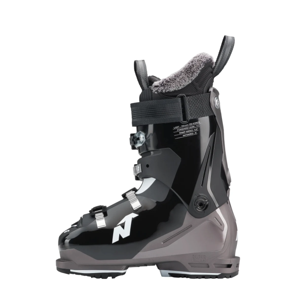 Dámske lyžiarky na zjazdovku - on piste NORDICA SPORTMACHINE 3 85 W (GW)-BLACK-BRONZE-WHITE · záber 2