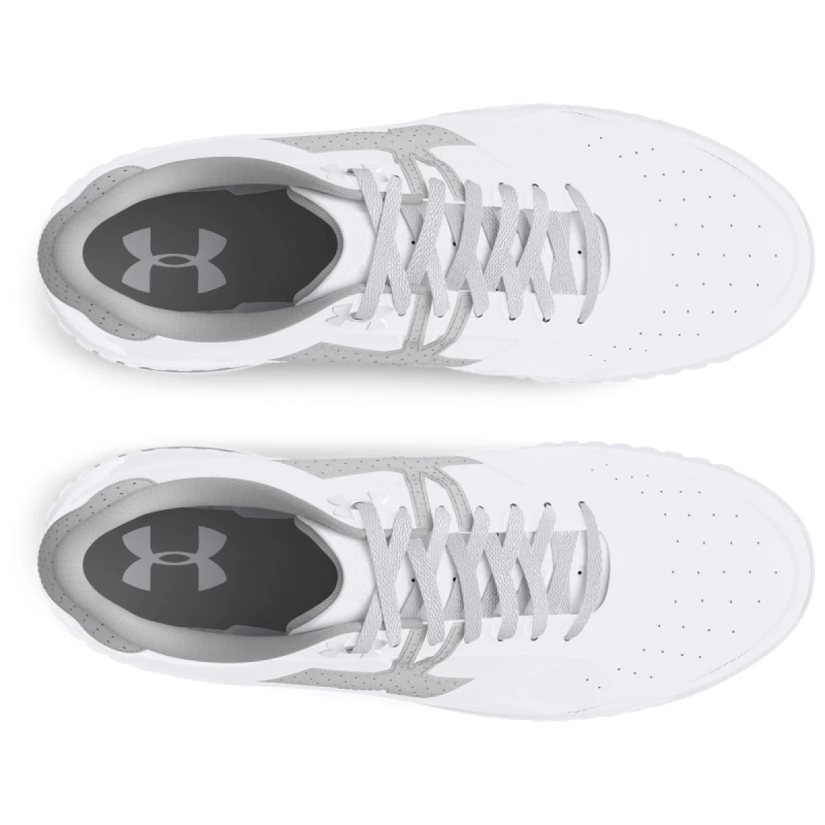 Pánska vychádzková obuv UNDER ARMOUR UA Court 96 Suede white white mod gray · záber 4