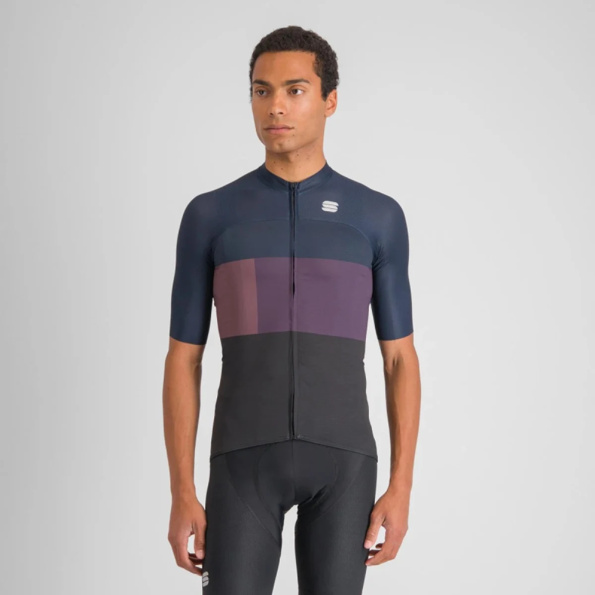 Pánsky cyklistický dres s krátkym rukávom SPORTFUL Snap jersey, black galaxy blue · záber 2