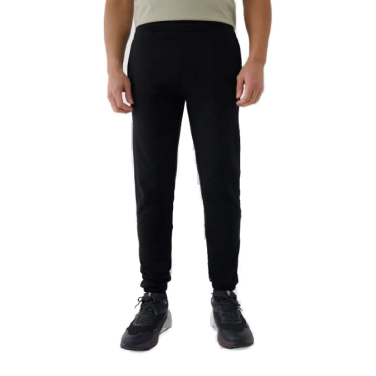 Pánske tepláky 4F TROUSERS CAS M1014-20S-DEEP BLACK · záber 1