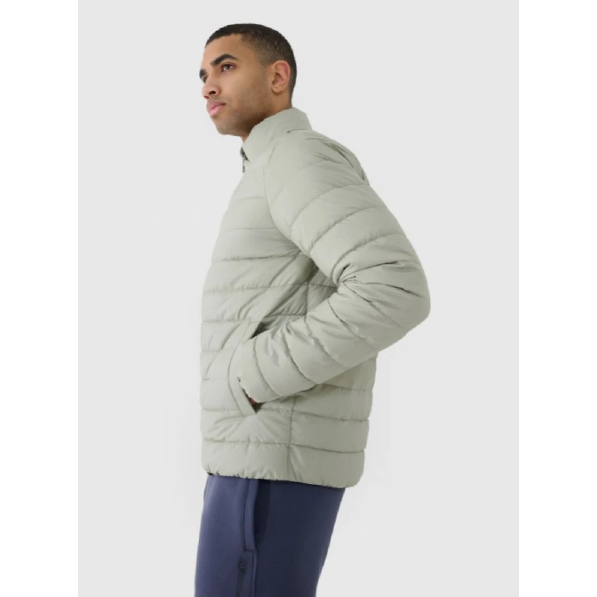 Pánska bunda 4F DOWN JACKET-WSS25TDJAM538-44S-OLIVE · záber 3