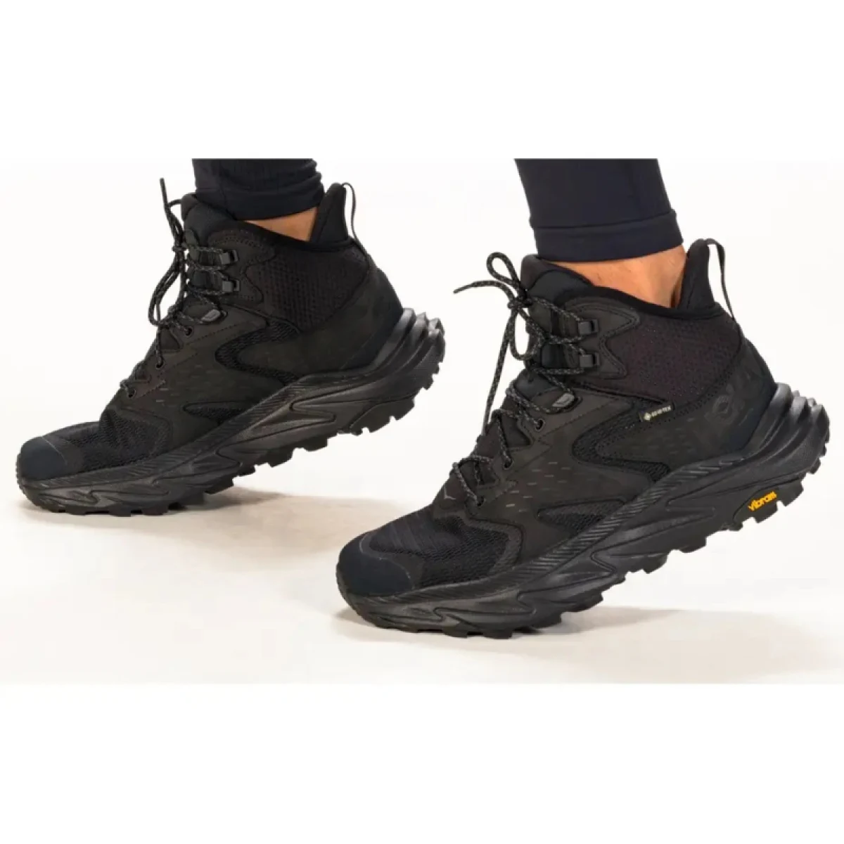 Pánska členková turistická obuv HOKA Anacapa 2 Mid GTX M black black · záber 5