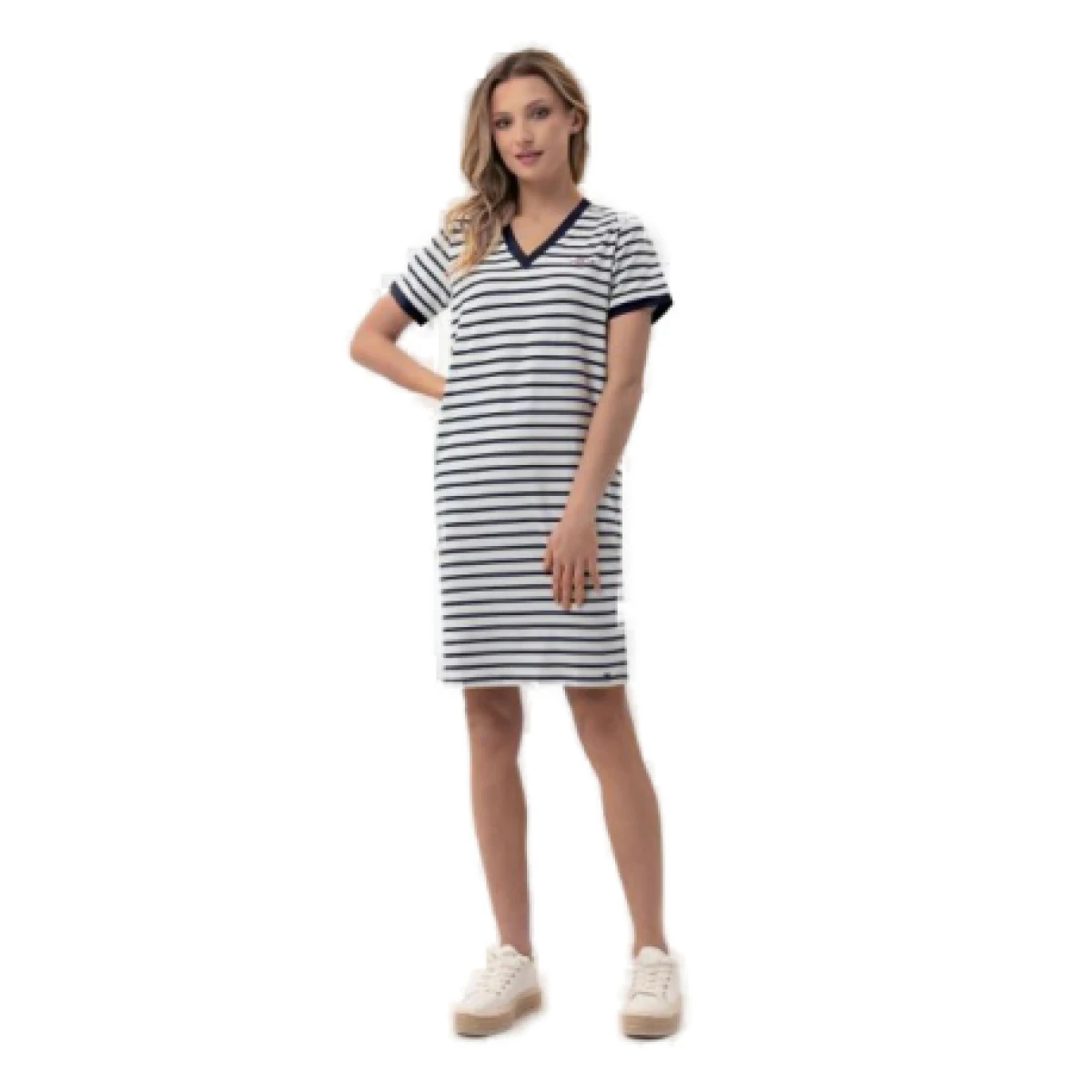 Dámske šaty VOLCANO MALIBU-101-CREAM · záber 1